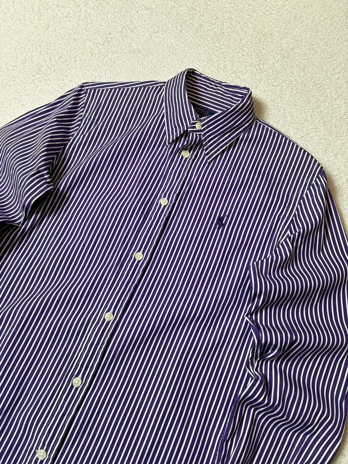 폴로 랄프로렌 우먼스 스트라이프 셔츠 PN7745 상품이미지2