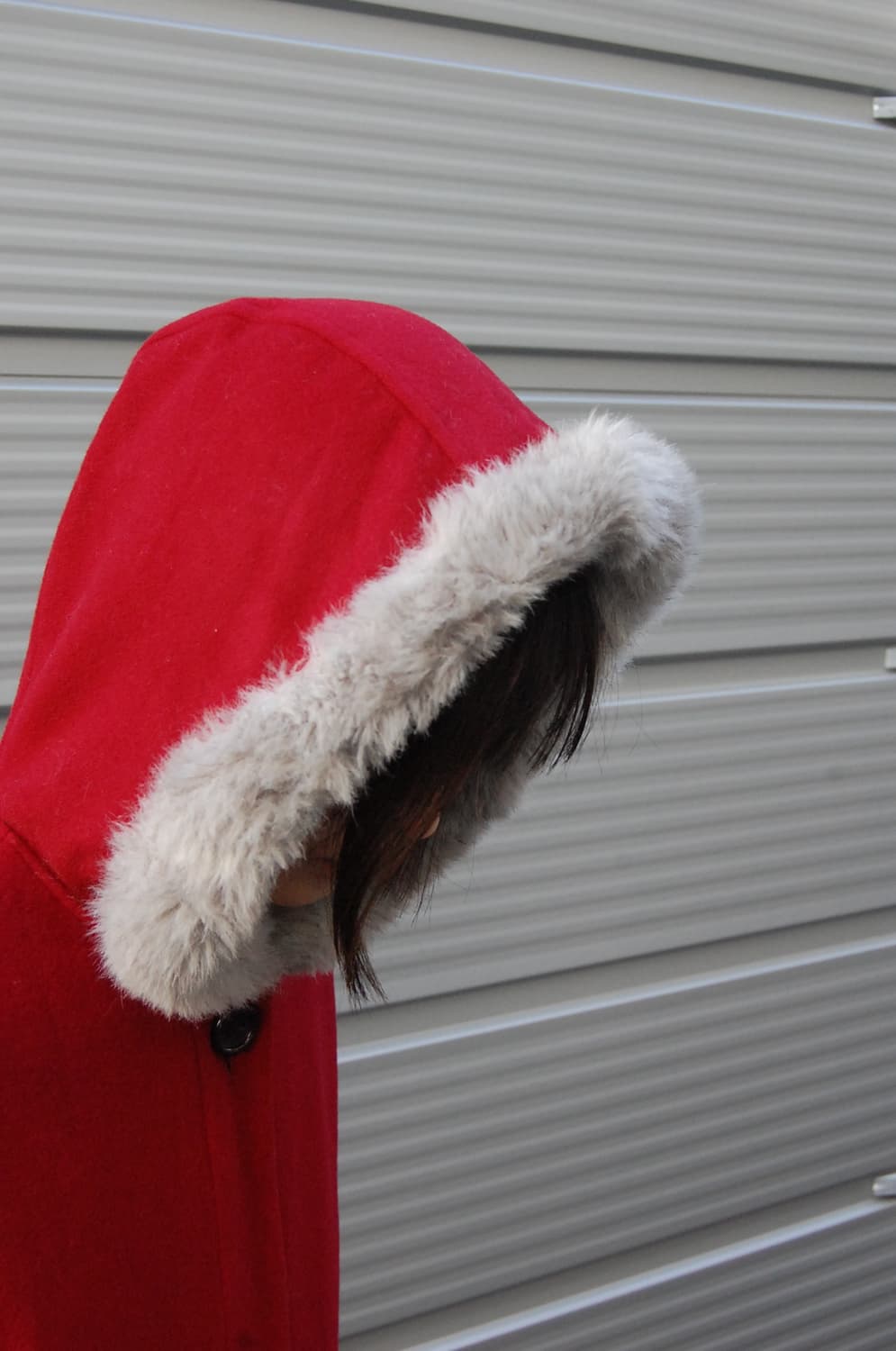 Peyton place fur hood coat 상품이미지5