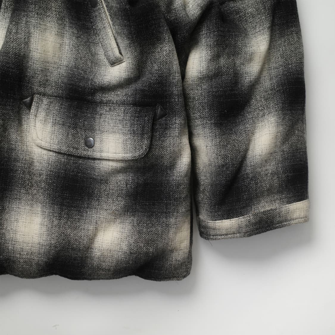 2000's Polo Jeans Ombre Plaid Down Parka 상품이미지2