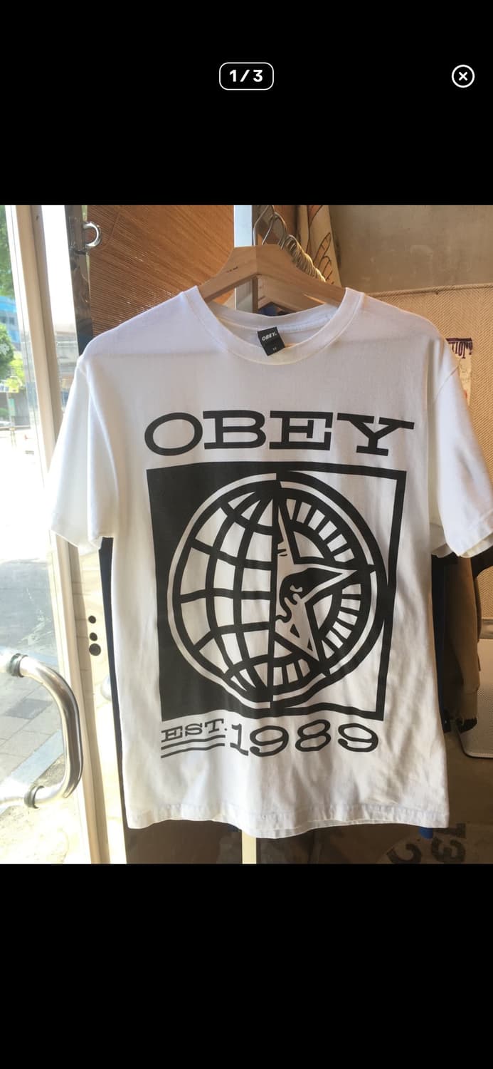 오베이 로고 티 상품이미지1