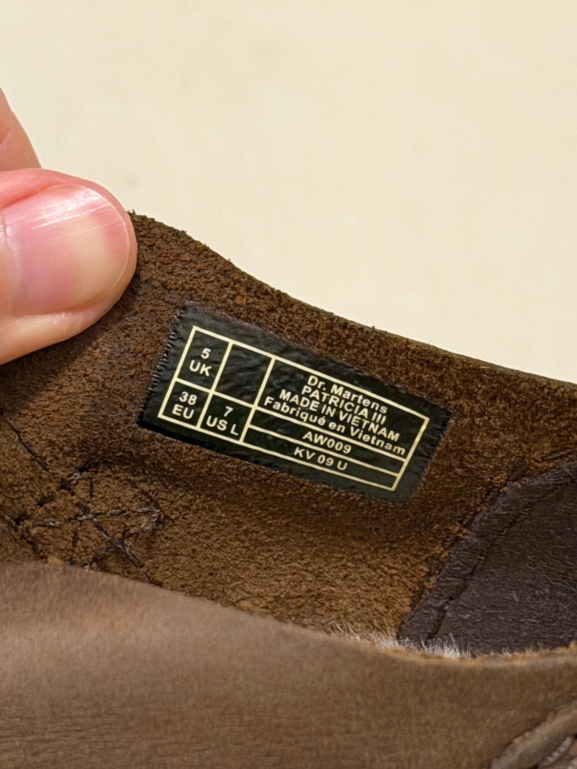 닥터마틴 패트리샤3 다크브라운 250 상품이미지7