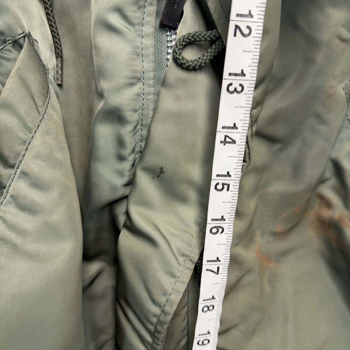 80s 알파 인더스트리 N-2B 플라이트 자켓 상품이미지10