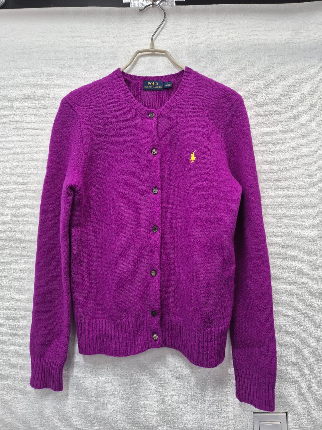 폴로 퍼플 가디건 / 55 (정품) 상품이미지1