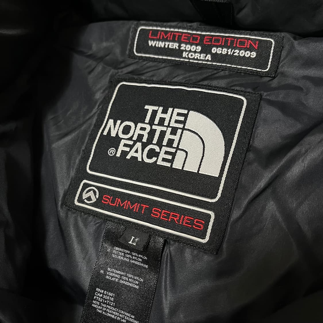 노스페이스 리미티드 에디션 써밋시리즈 700 구스다운 눕시 패딩 L 상품이미지7