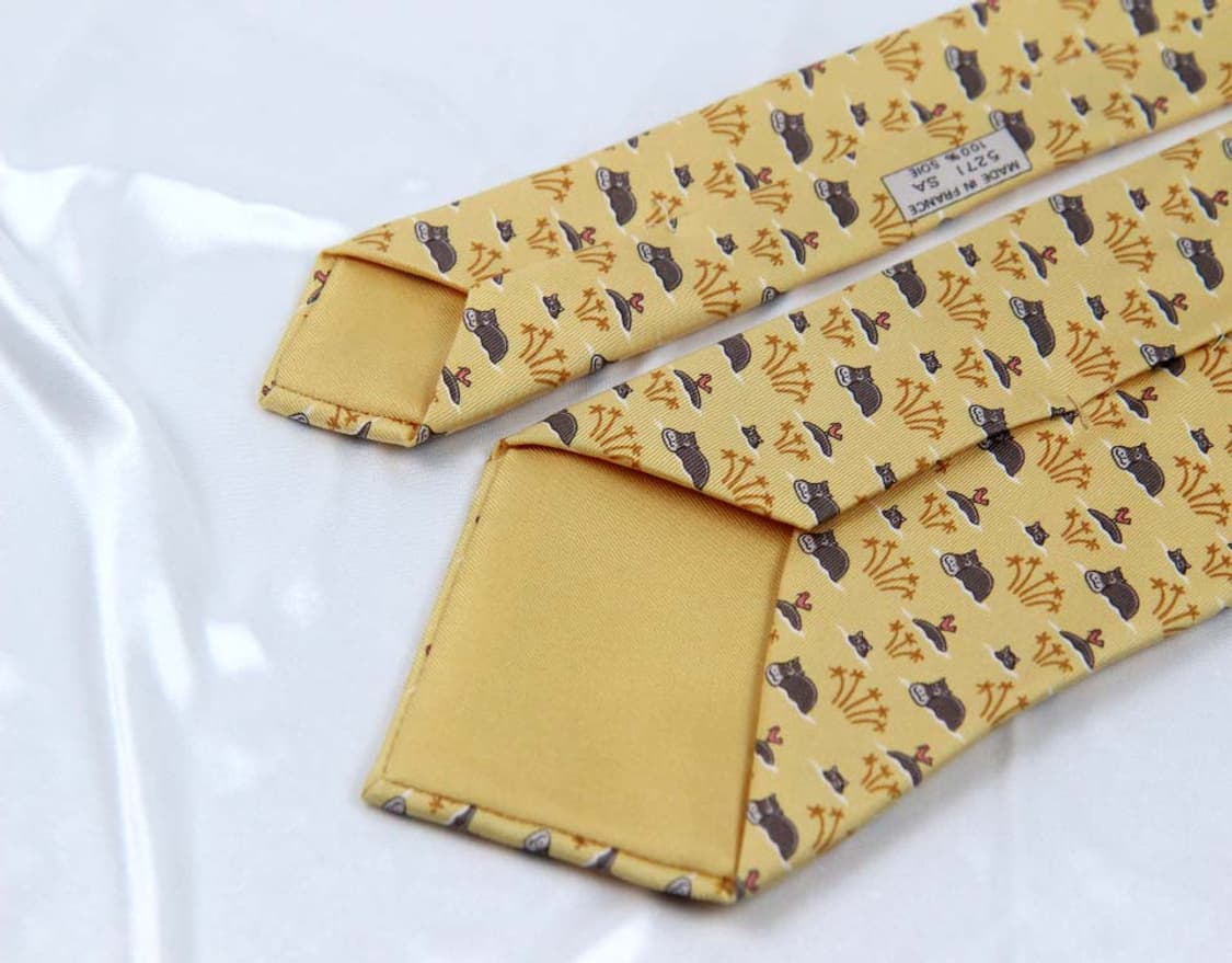 에르메스 9cm A+등급 남자 명품 넥타이 상품이미지4