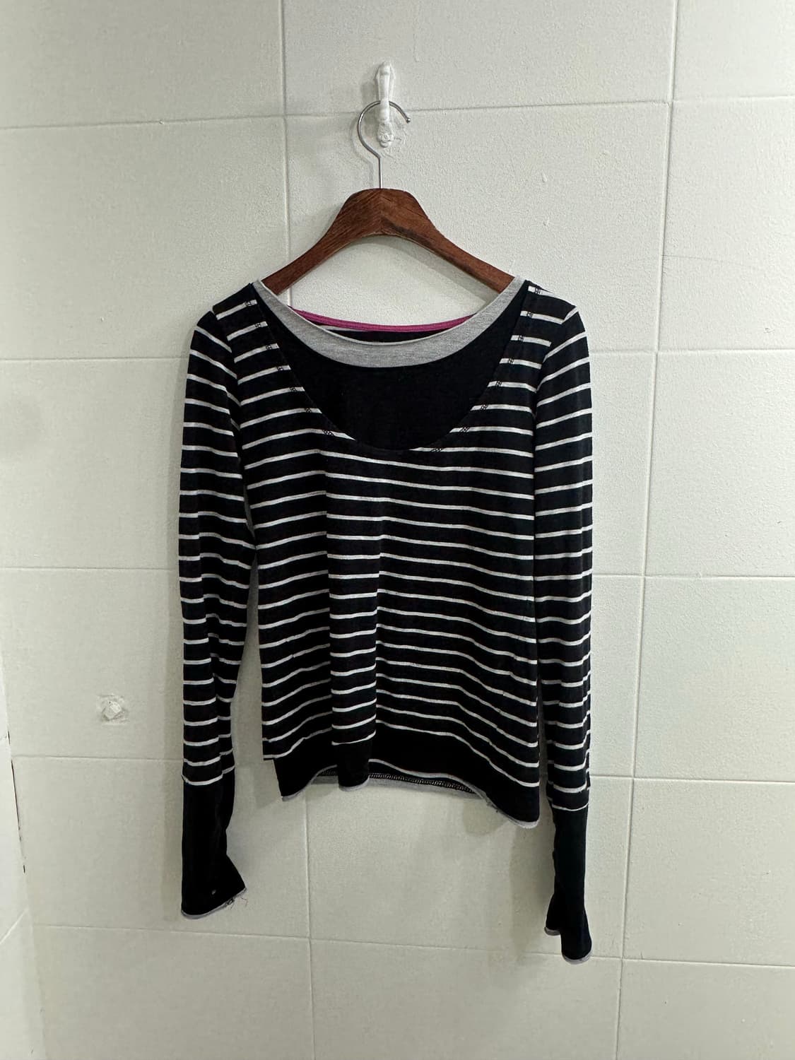 베이프 베이비 마일로 반팔 티 블랙 상품이미지6