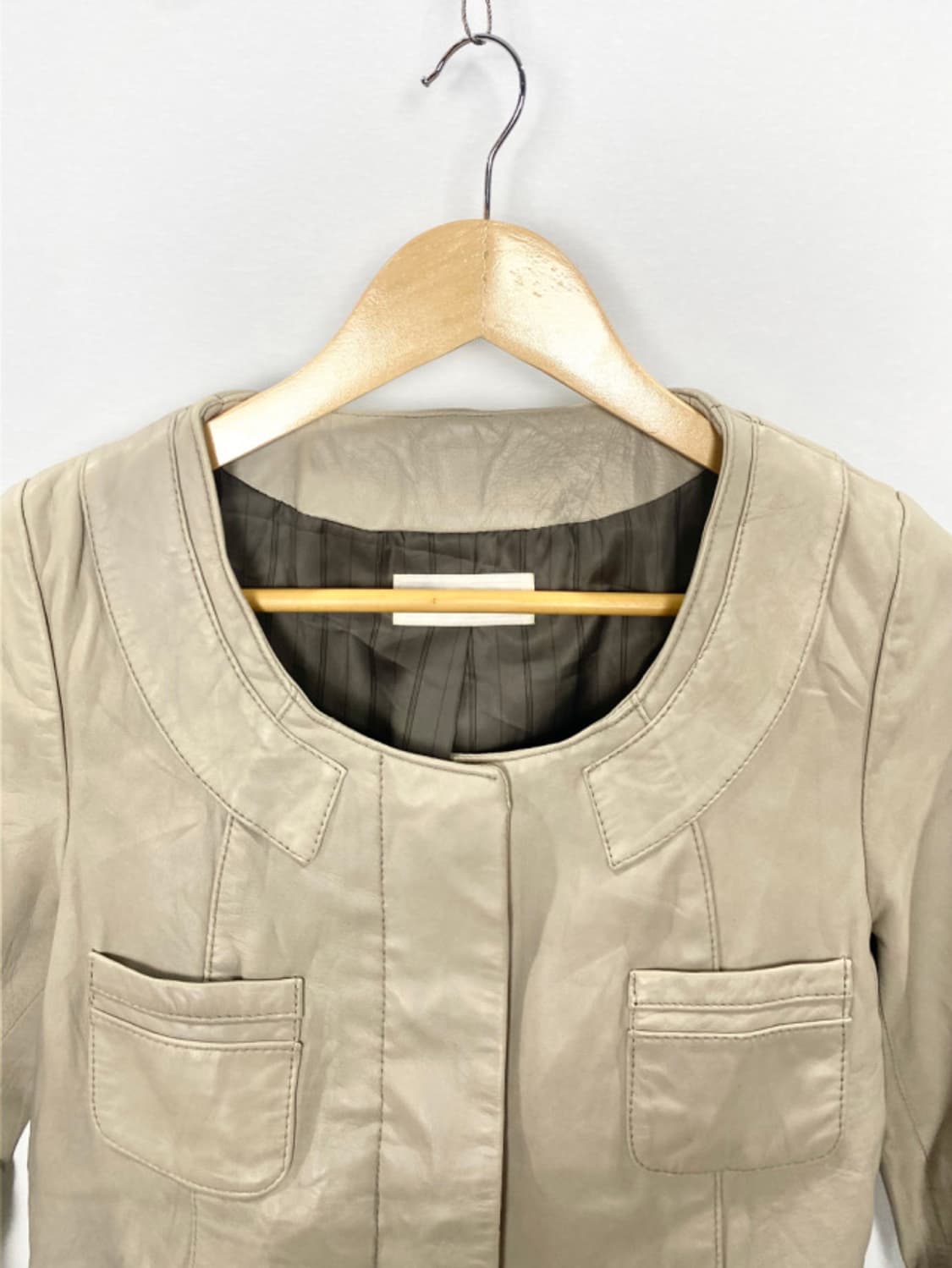 URBAN RESEARCH lamb skin bolero jacket  상품이미지4