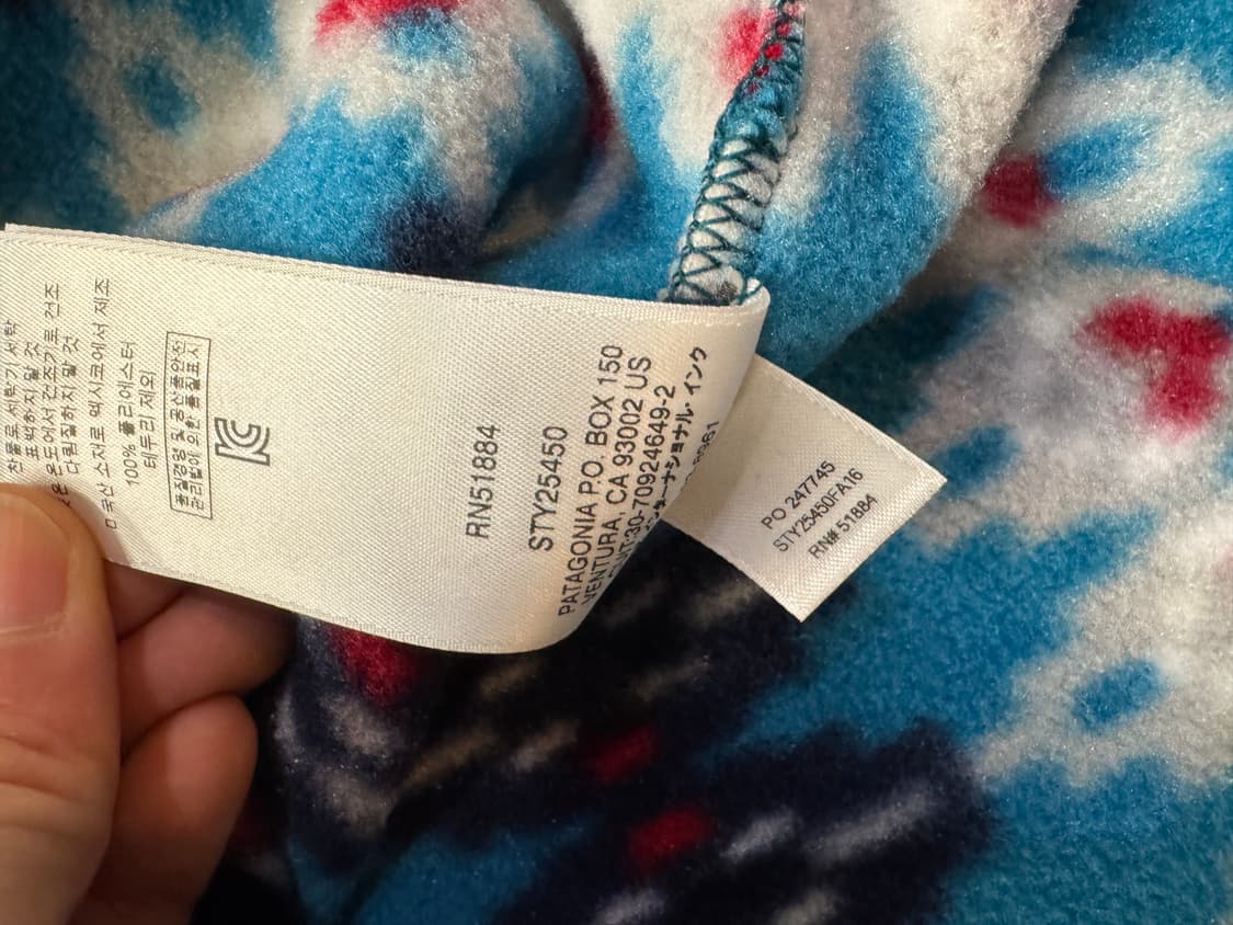 파타고니아 아즈텍 헤비웨이트 신칠라 상품이미지4