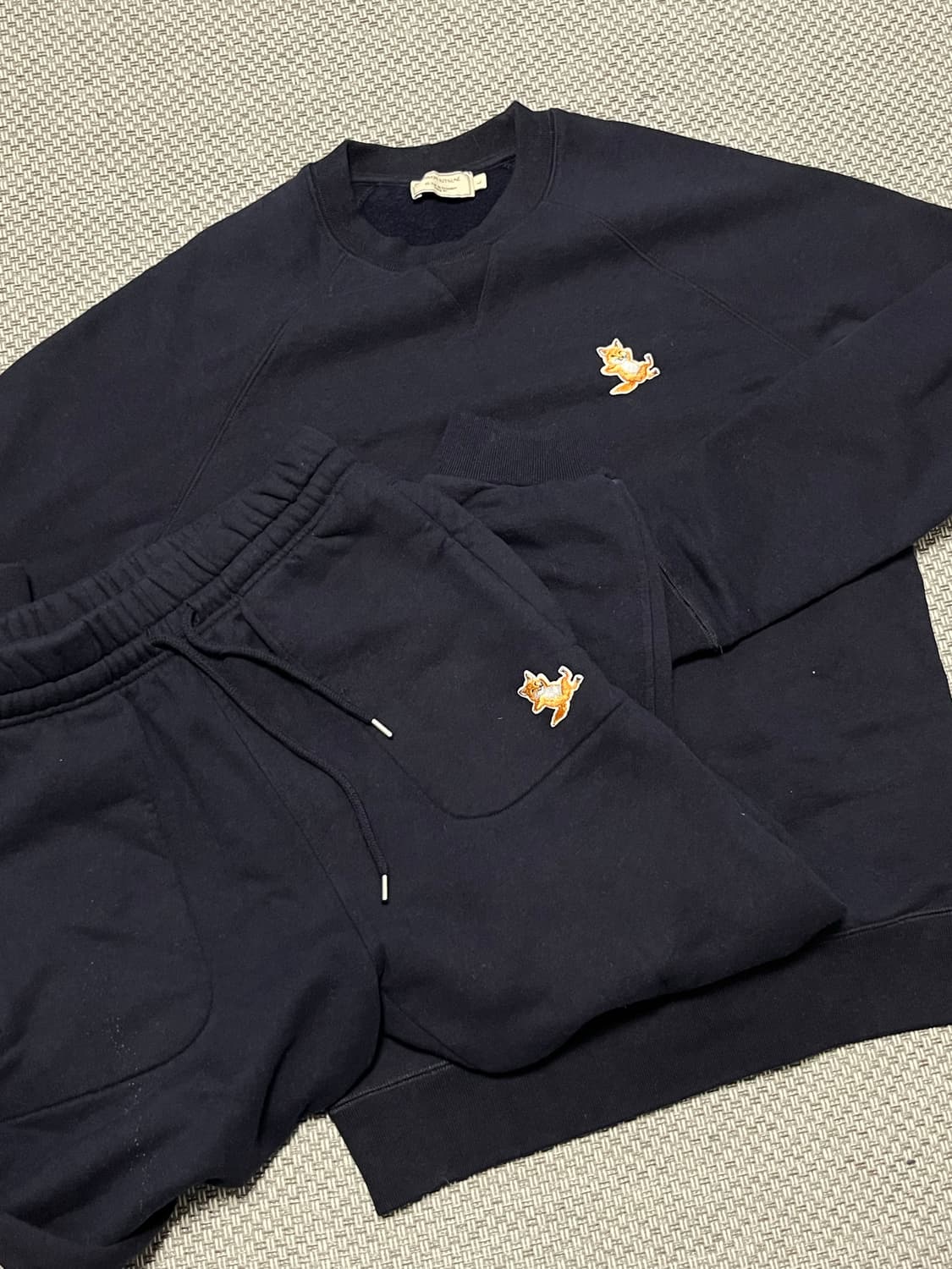 메종키츠네 셋업 맨투맨 조거팬츠 트레이닝 상품이미지7