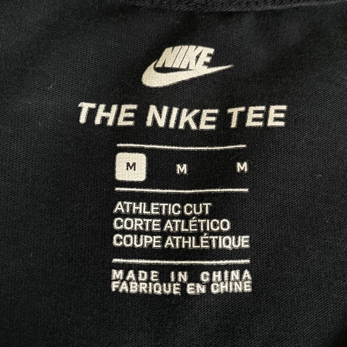 나이키 블랙 저스트두잇 반팔 티셔츠 M 상품이미지5
