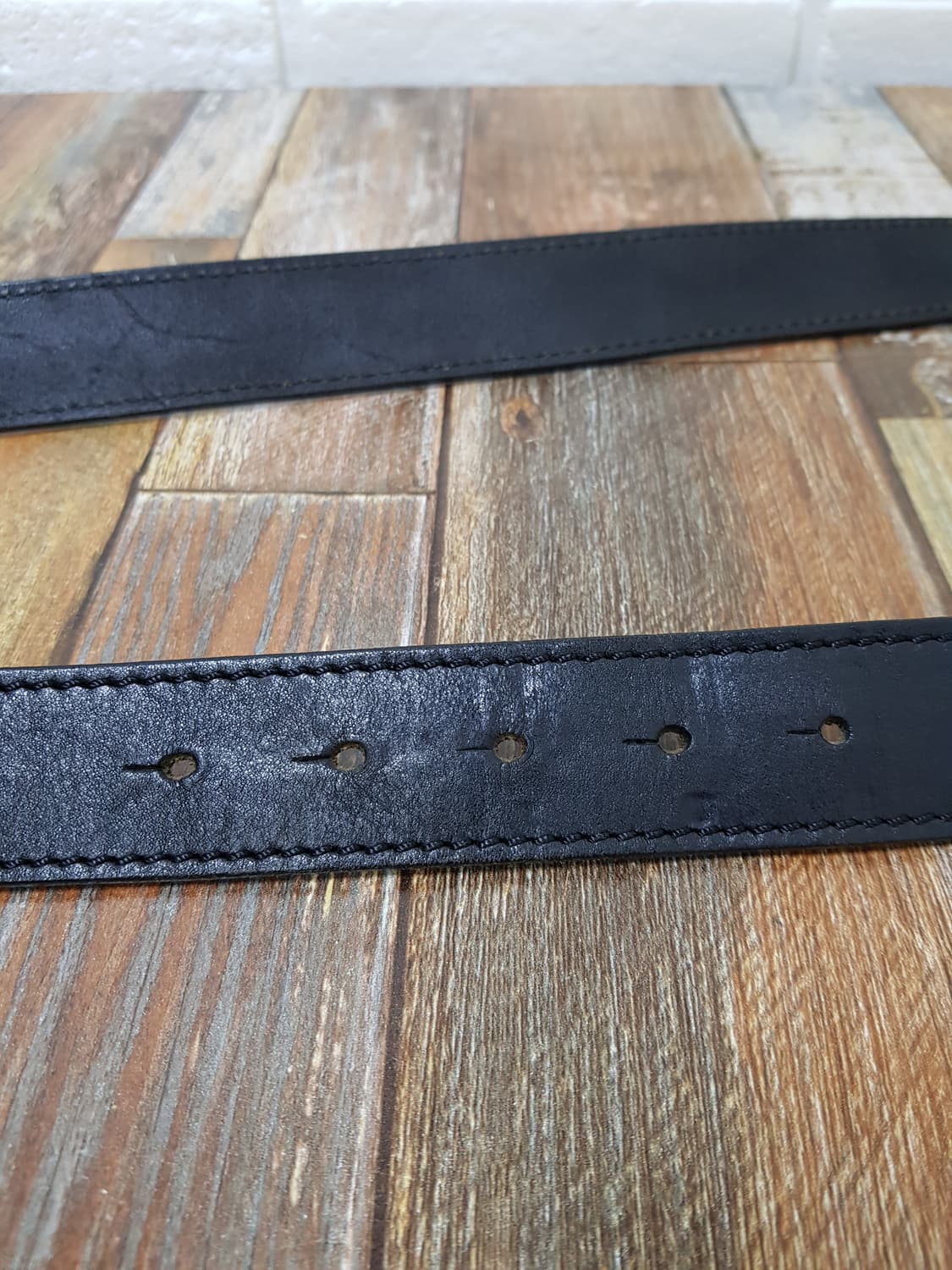 [정품] Dsquared 디스퀘어드 블랙 가죽 벨트 상품이미지8