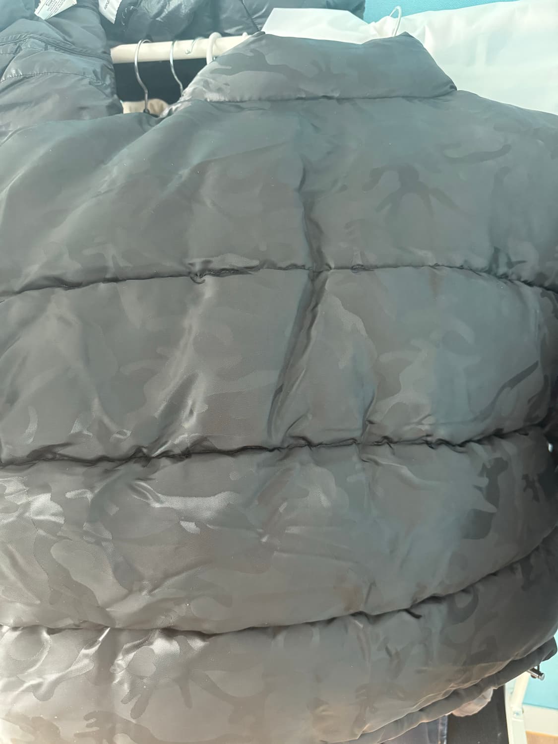 Fancyclub 카모 크롭 패딩 상품이미지2