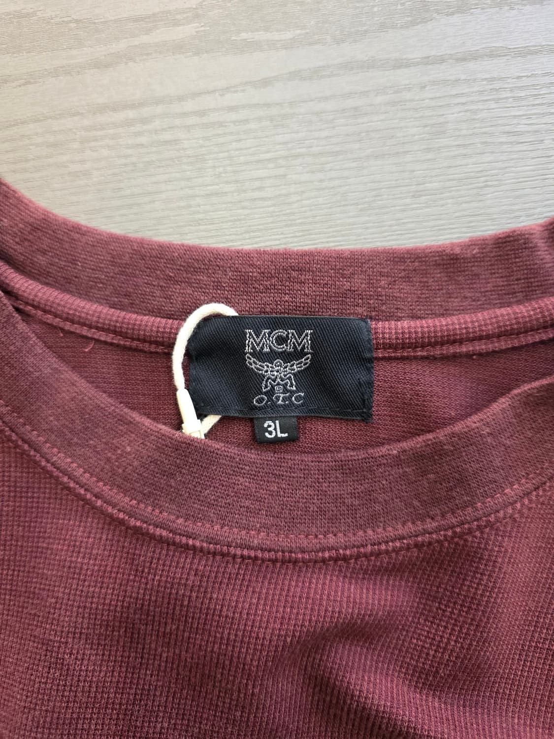 [2xl]mcm 와플 반팔티 셔츠 상품이미지4