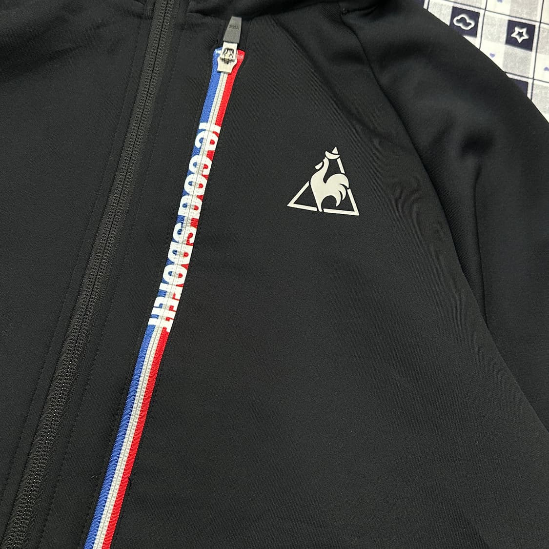 르꼬끄 JPN 프린팅 Y2K 고프코어 러닝 블랙 L 후드 져지 상품이미지3