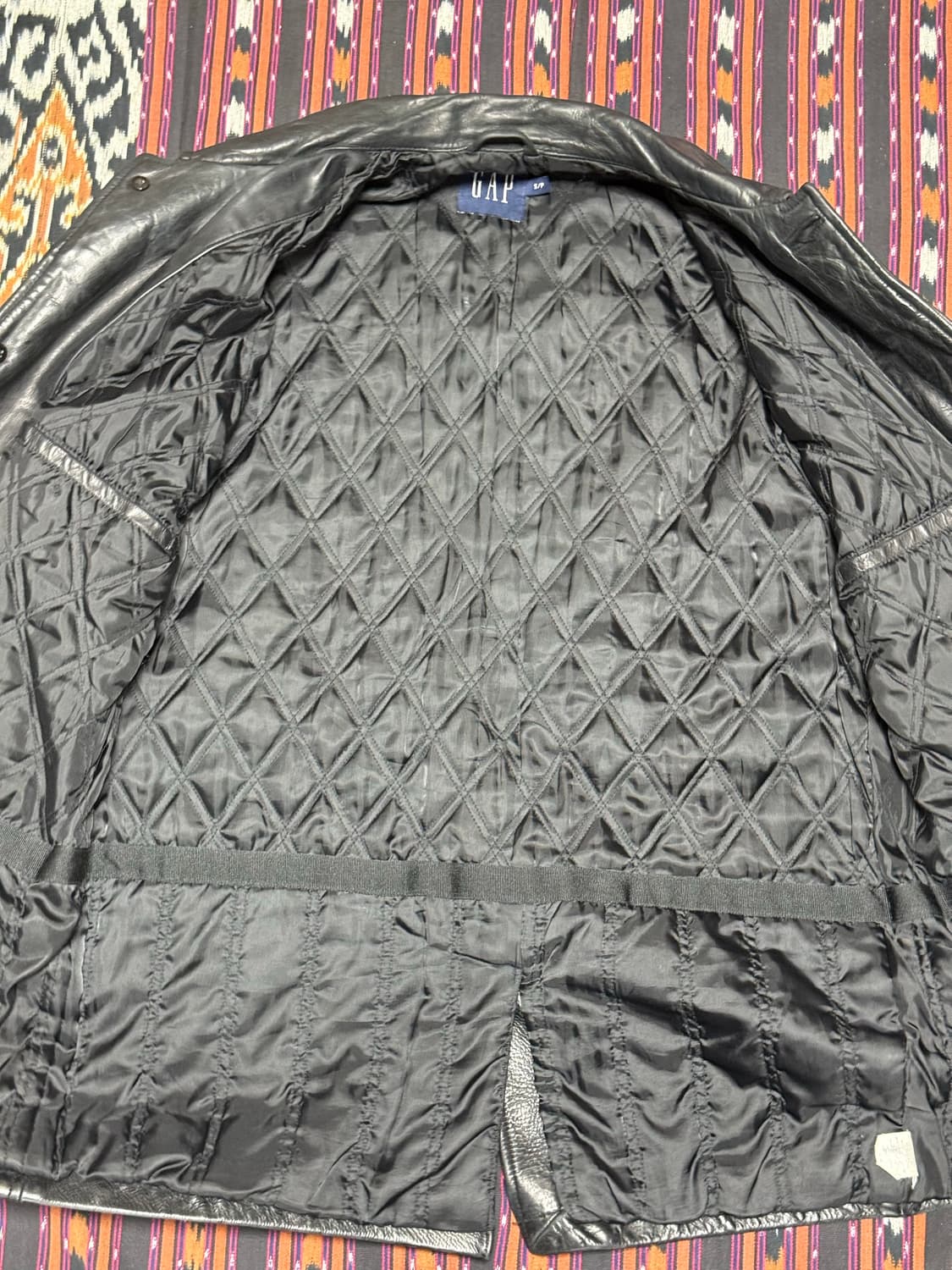 갭 old gap 레더 카코트 s  상품이미지5