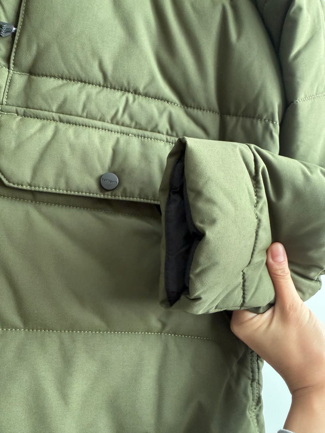 칼하트 몬타나 인슐레이티드 자켓 바질 상품이미지5