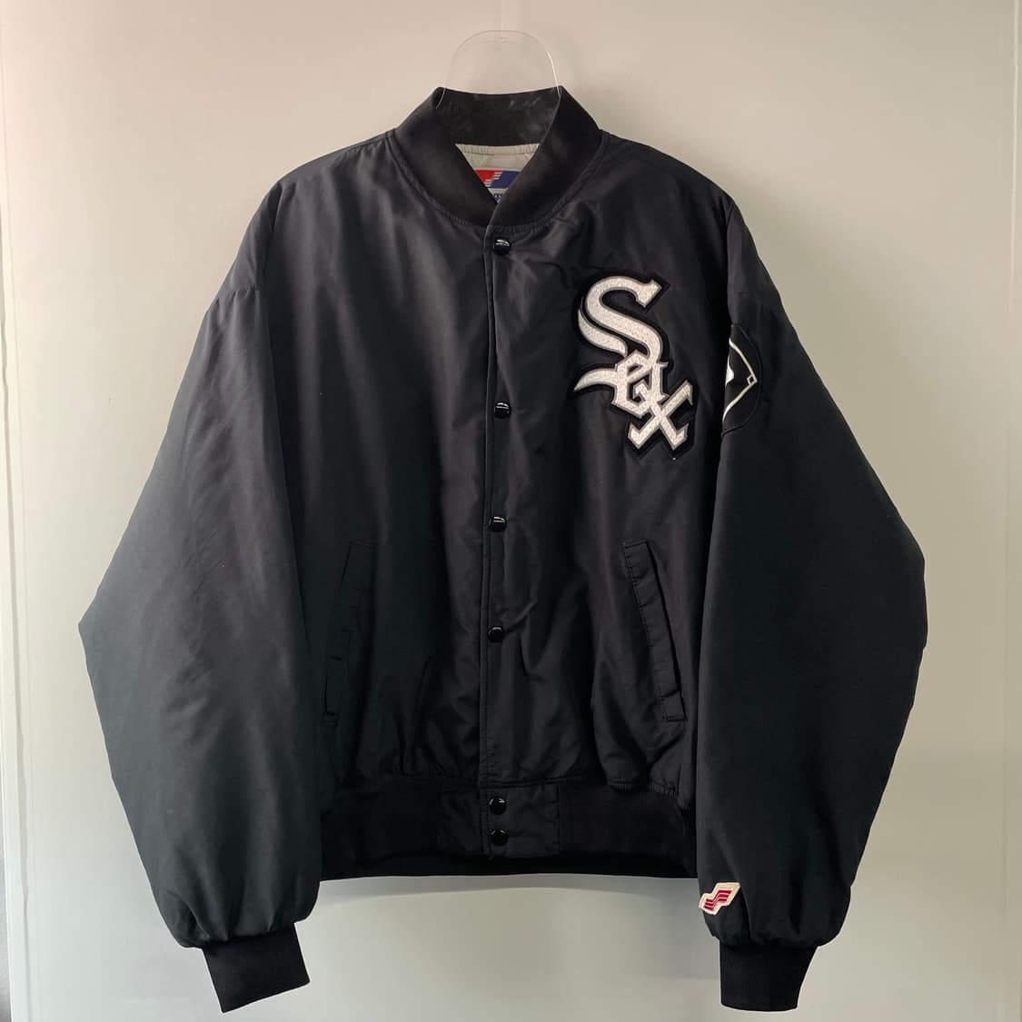 90s 스윙스타 화이트삭스팀 베이스볼 자켓 상품이미지2