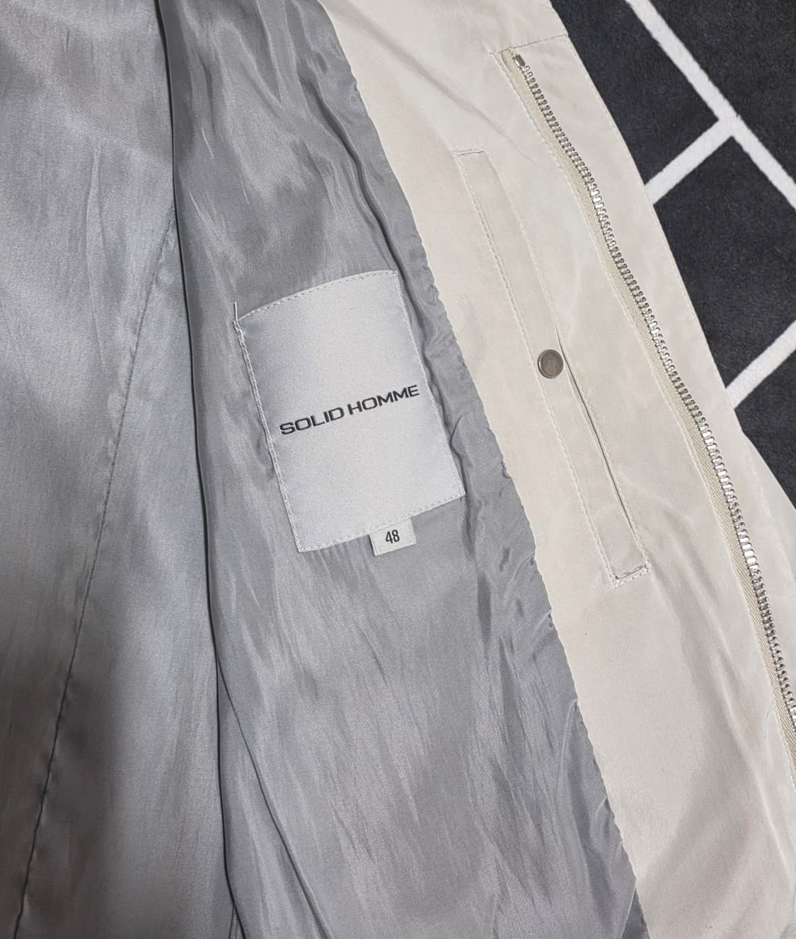 솔리드옴므 봄버자켓  상품이미지4