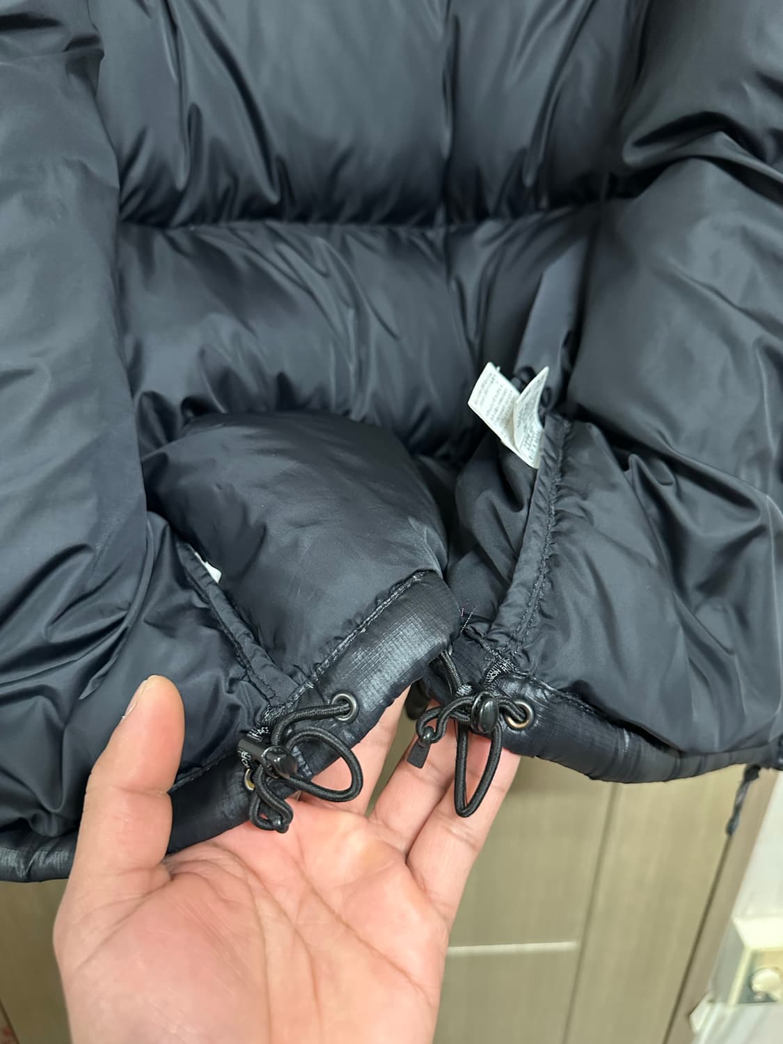 노스페이스 1996 눕시 패딩 블랙 90 상품이미지6