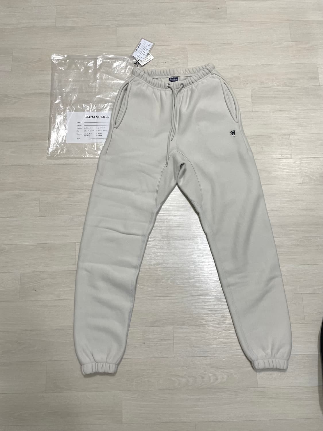 헤리티지플로스 스웻팬츠 새상품 상품이미지1