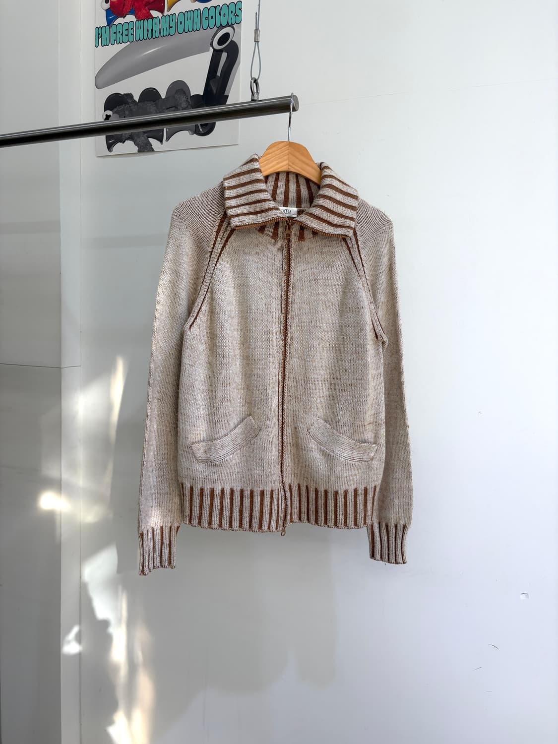 OTTO 니트집업 상품이미지1