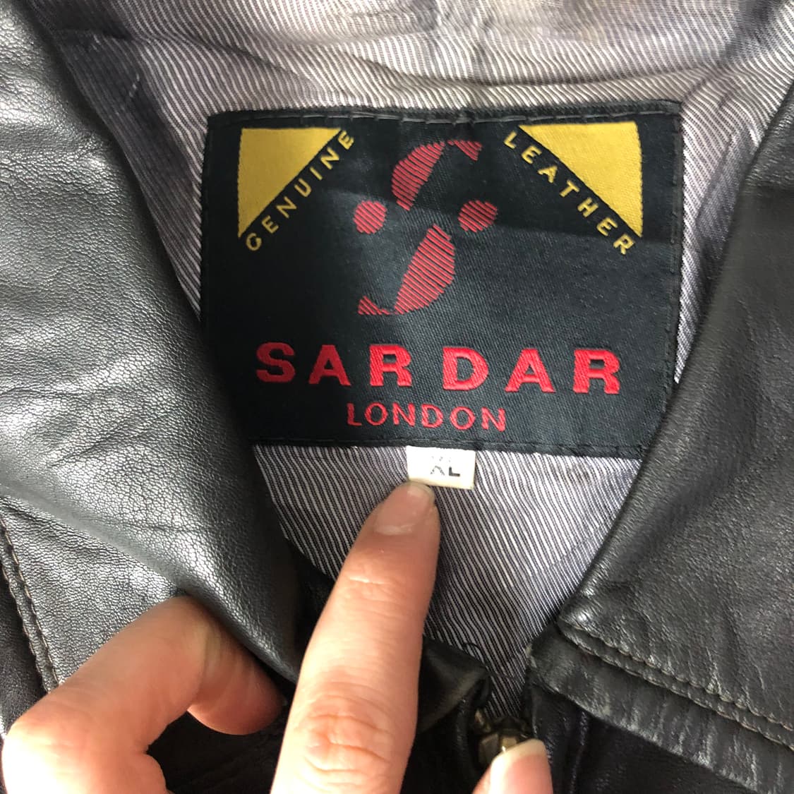 SARDAR 잉글랜드 레더자켓 상품이미지5