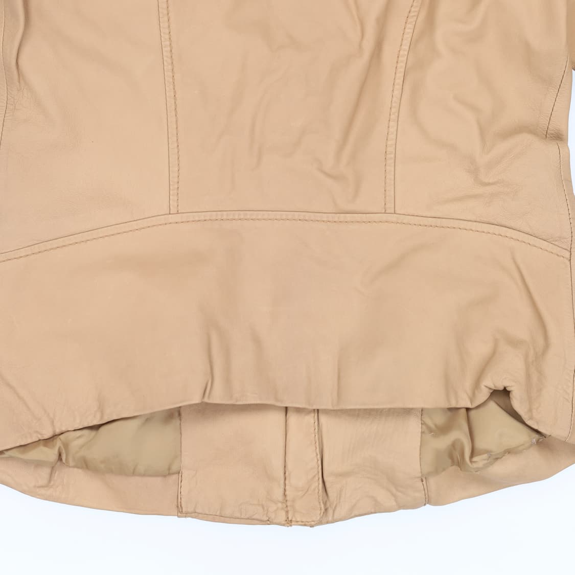 [82] 타임 한섬 여성 라이더 싱글 양가죽 자켓 0114J 상품이미지8