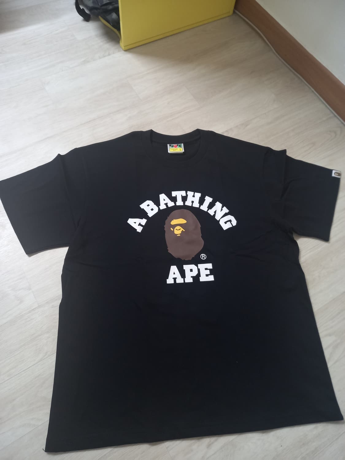 L]] bape 베이프 컬리지 반팔 상품이미지1