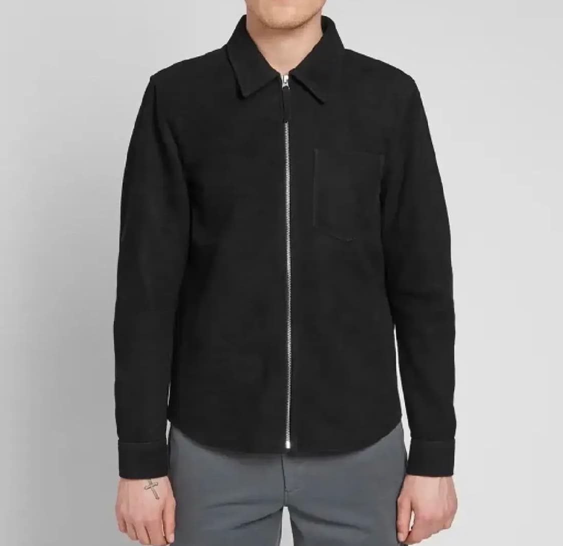 아워레가시 15aw 스웨이드 집업 셔츠 50 상품이미지4