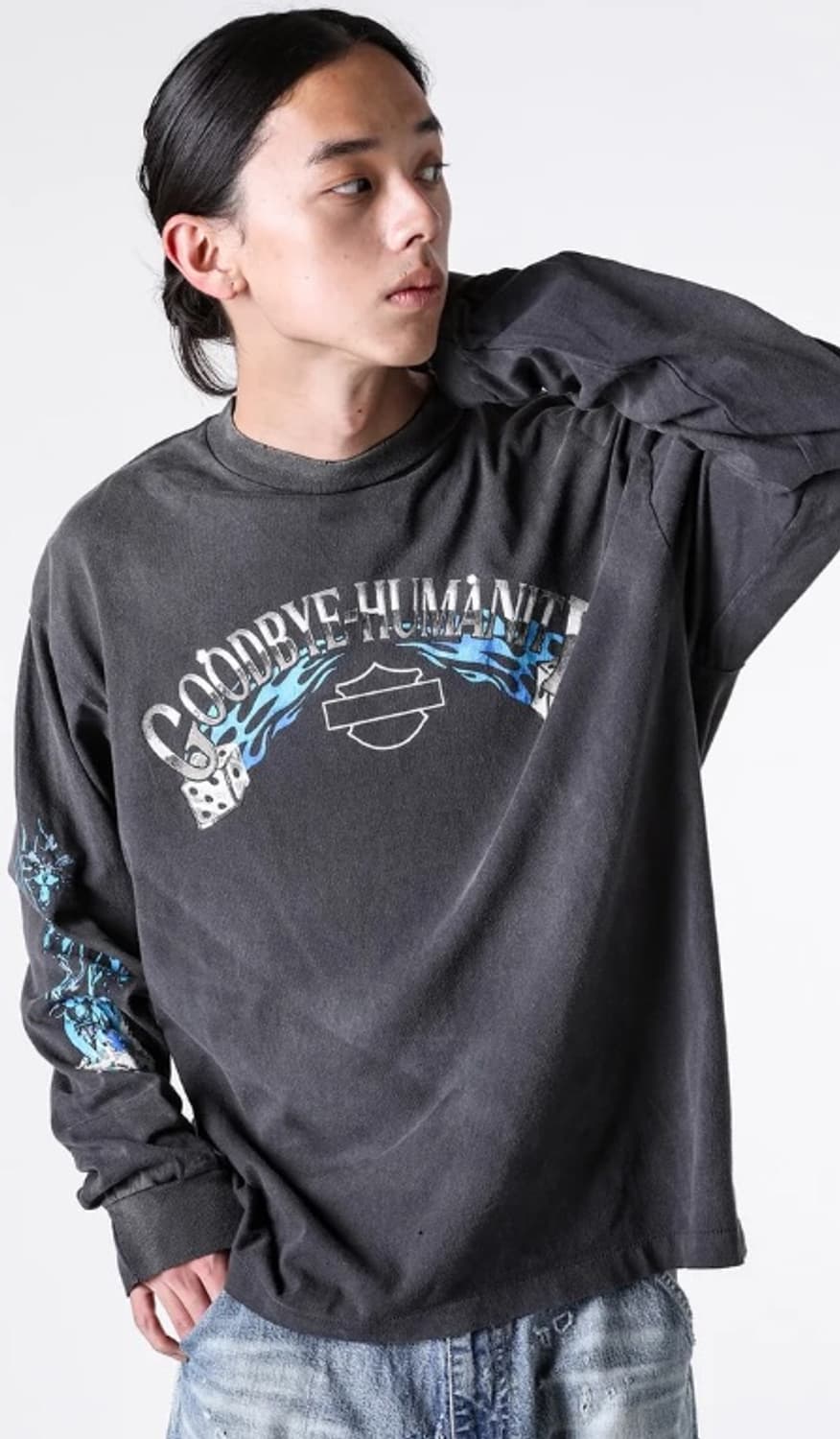 [XXL] 세인트미카엘 BTFL 바스타즈 할리데이비슨 롱슬리브 상품이미지6