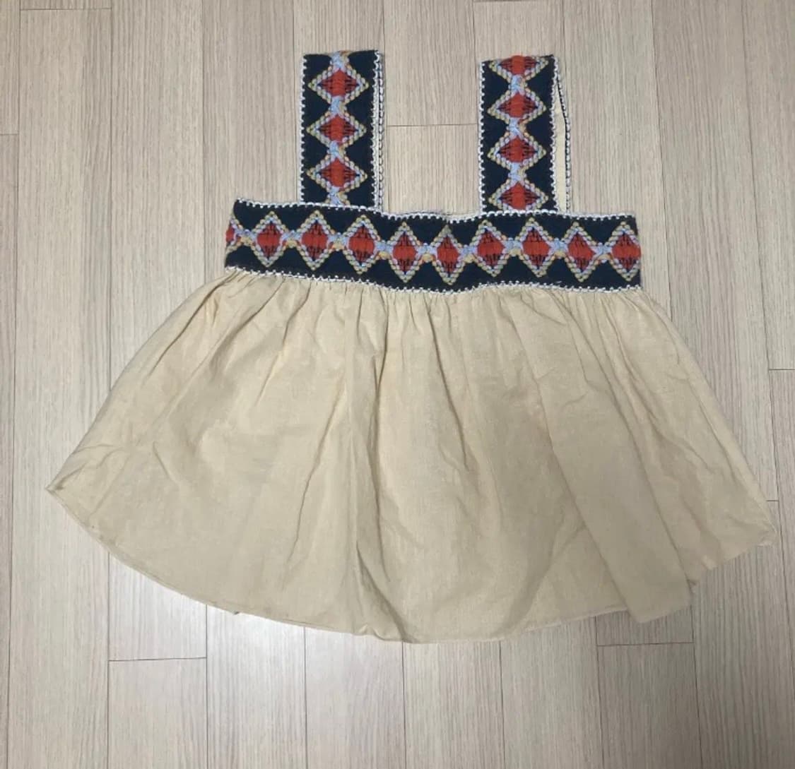 민소매 나시 블라우스  슬리브리스 상품이미지1