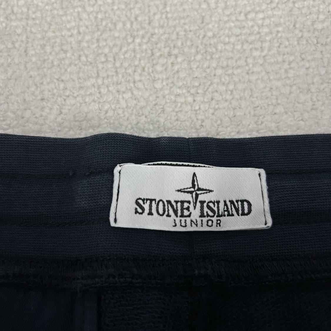 스톤아일랜드 정품 신형 네이비 반바지 유아용 14 상품이미지2