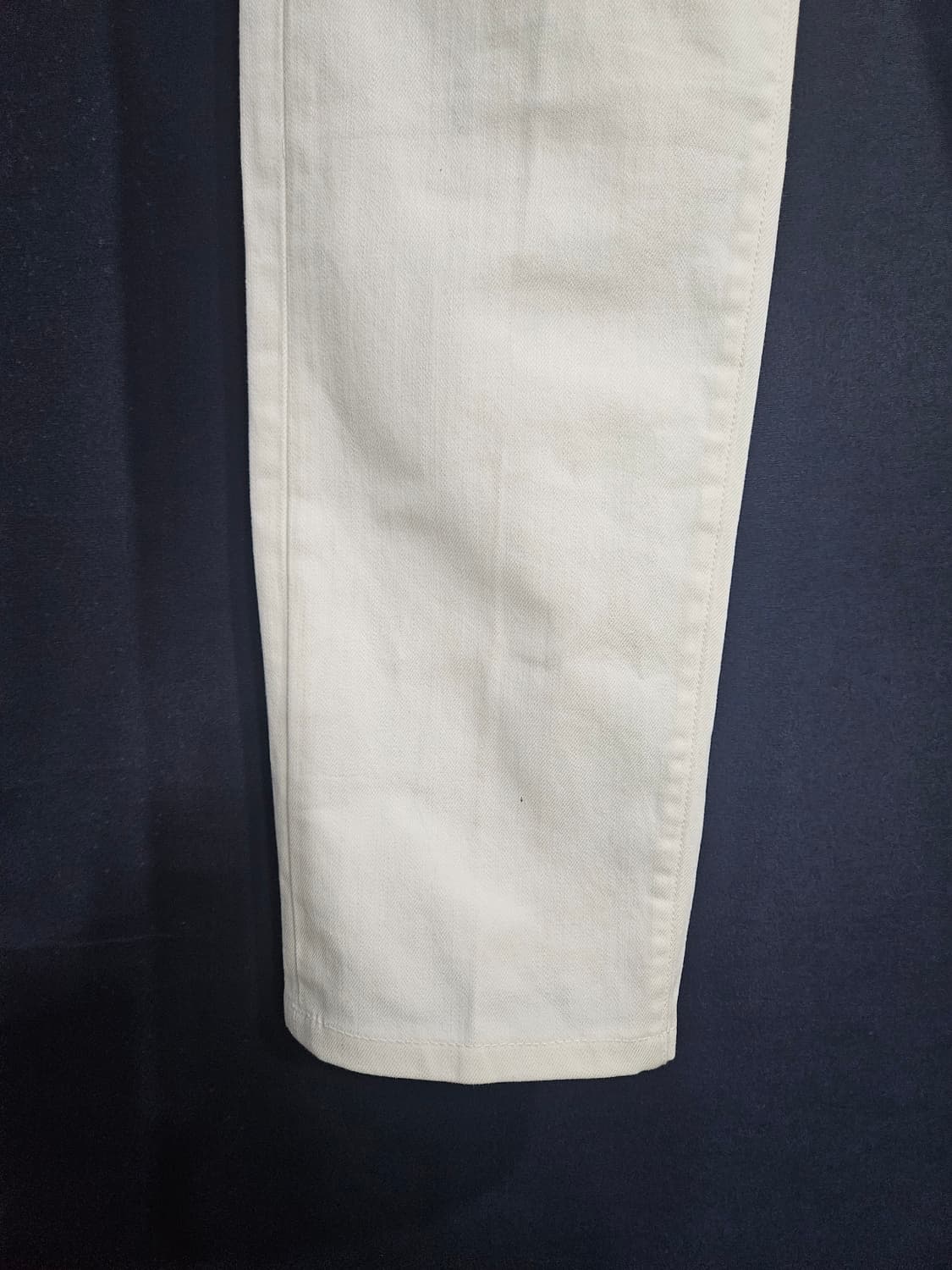 아르마니 익스체인지 화이트 남성 슬림핏 허리 32~33 데님팬츠  상품이미지6