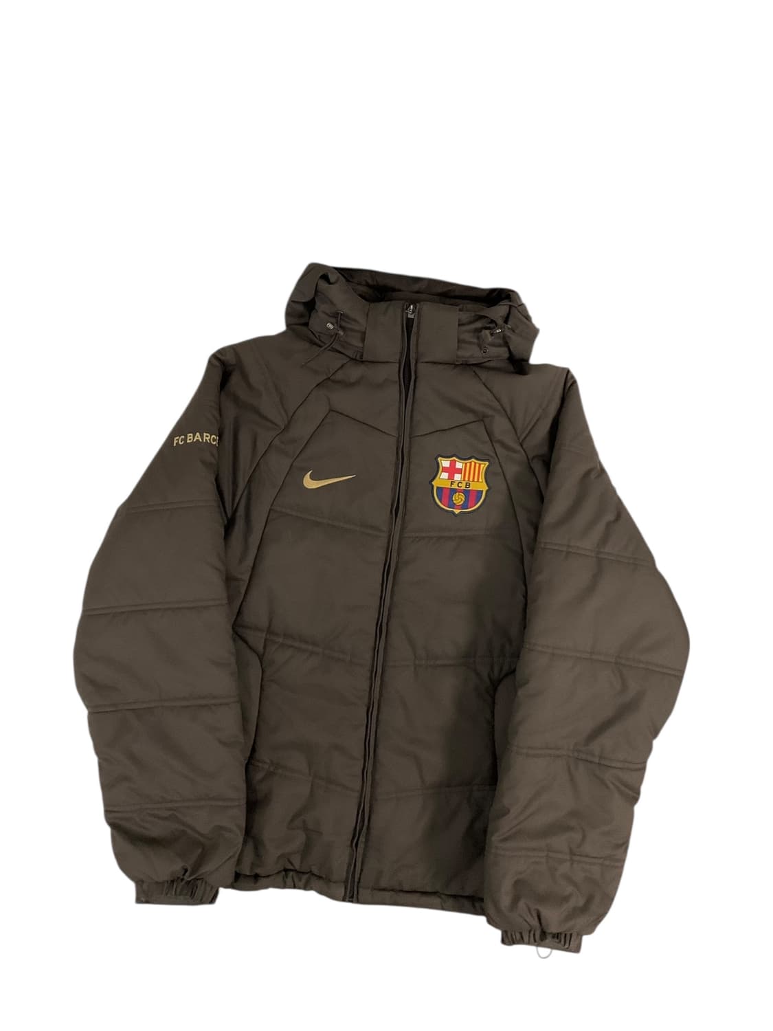나이키 fc바르셀로나 브라운 점퍼 상품이미지1