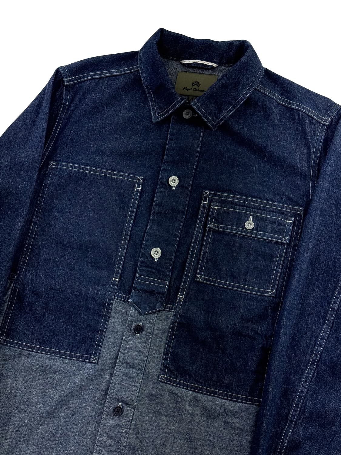 나이젤 카본 유틸리티 셔츠 타입2 인디고 상품이미지2