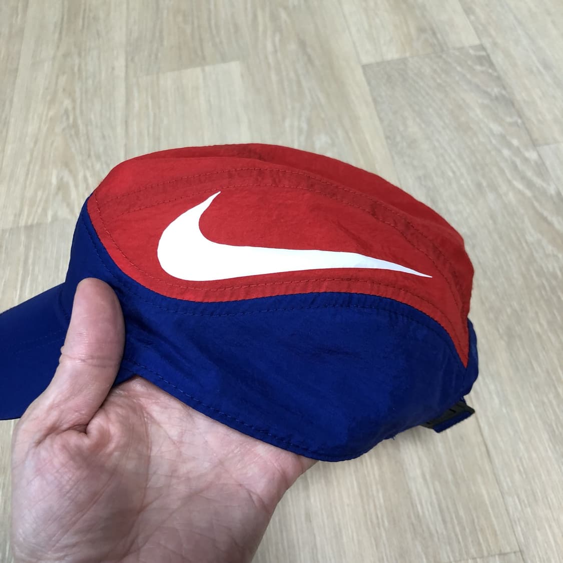 (OS) 나이키 NIKE NSW 에어 테일윈드 스우시 캡 블루 레드 상품이미지2