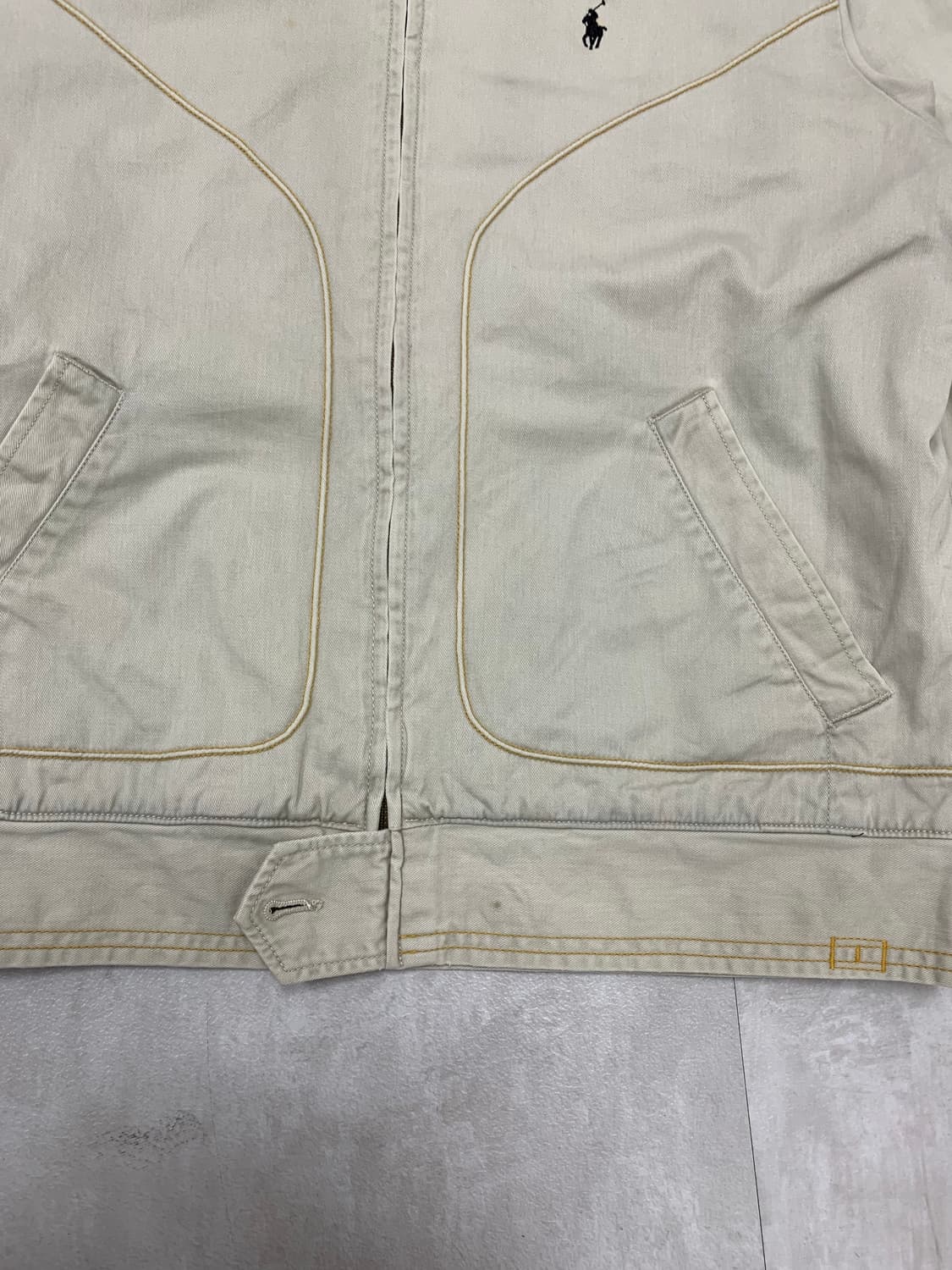 폴로 베이지 블루종 상품이미지4