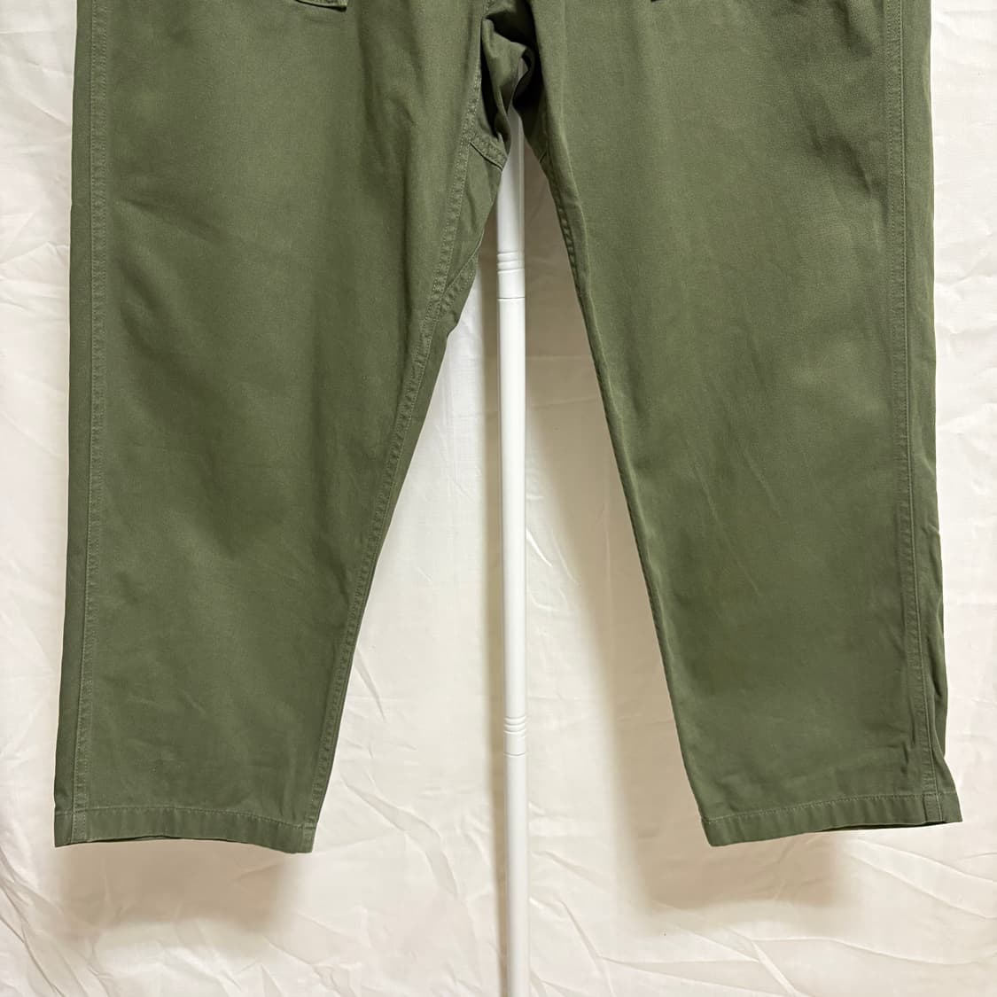 그라미치 루즈 테이퍼드 퍼티그 팬츠 / 카키, L 상품이미지3