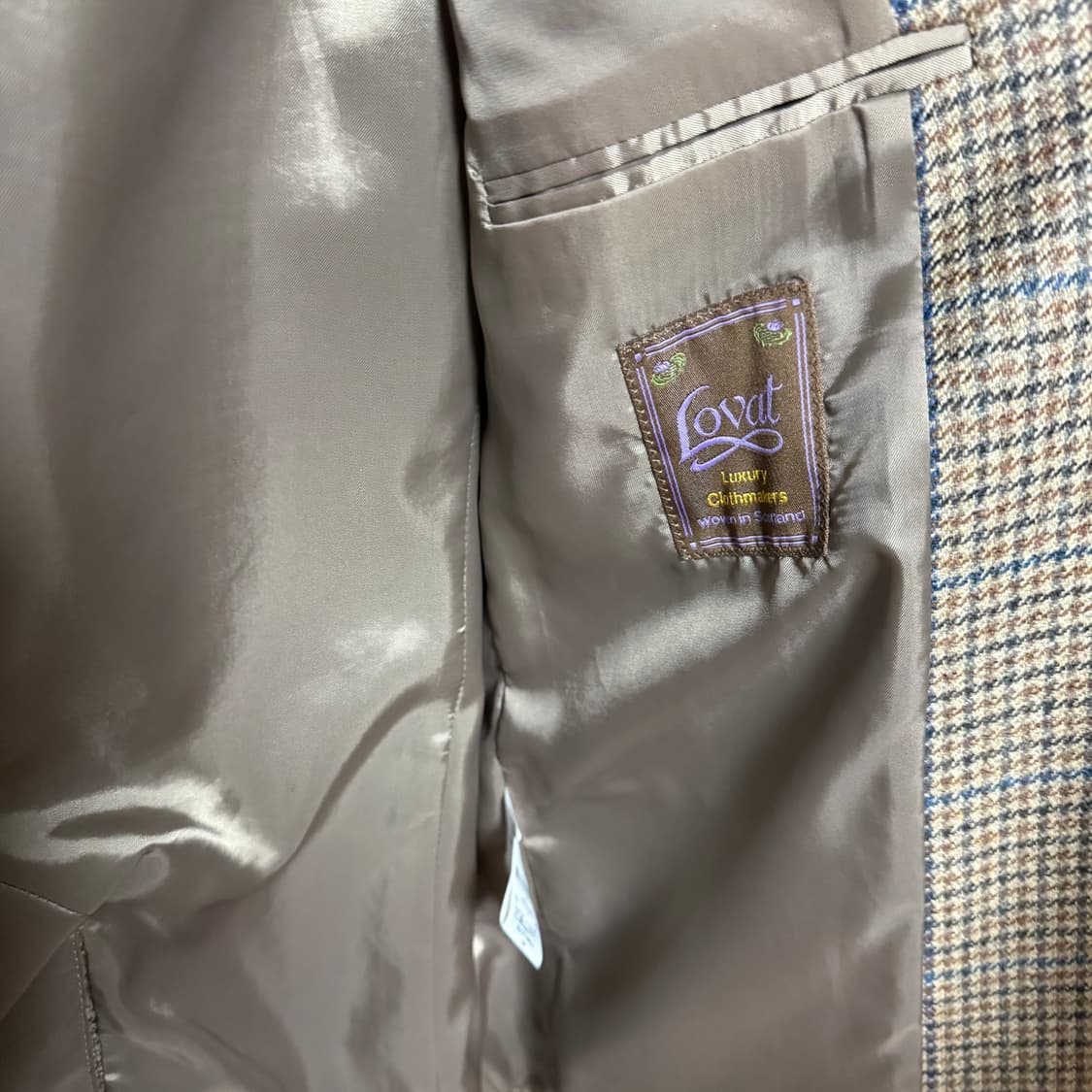 낫띵리튼 체크자켓 lavi single check jacket 상품이미지6