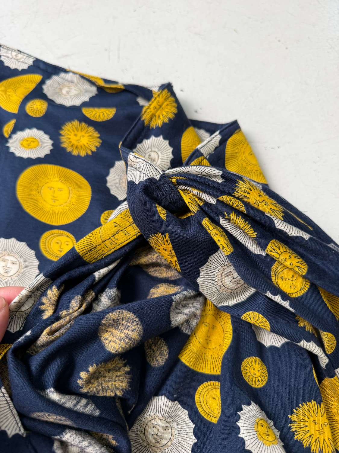 80-90s pattern wrap skirts  상품이미지4
