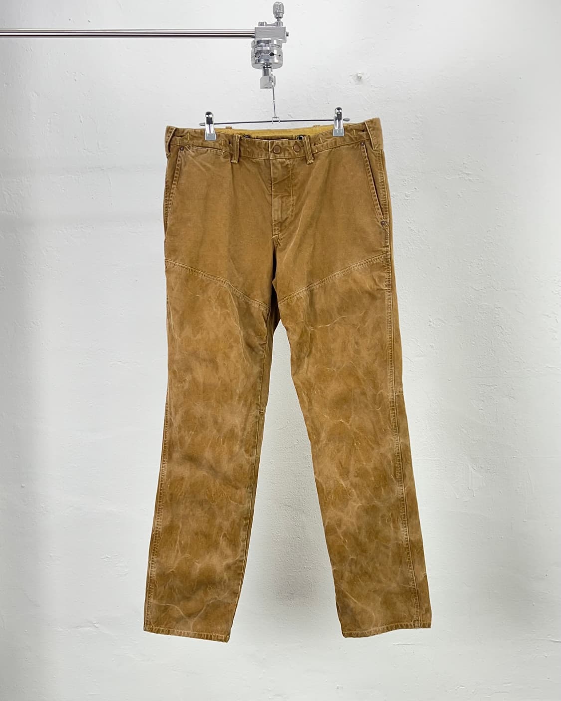 폴로 랄프로렌 라이트 브라운 허니콤 페이디드 워크팬츠 상품이미지1