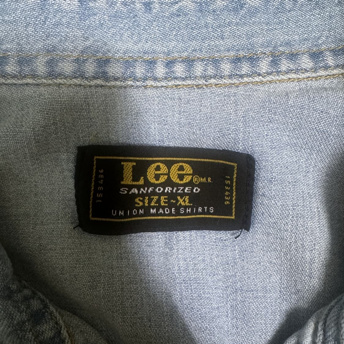 Lee 반팔 데님 웨스턴 셔츠 상품이미지3