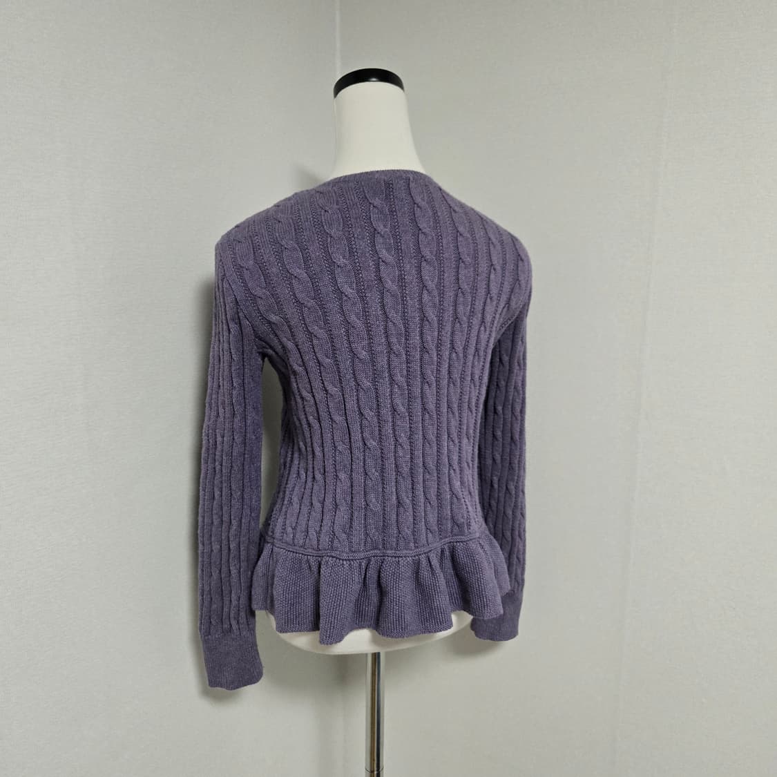폴로랄프로렌 퍼플 가디건 / 여성 가디건/ 여자 가디건  상품이미지9