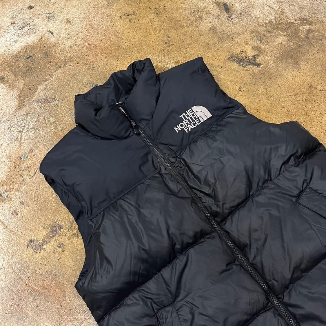 노스페이스 블랙 패딩 조끼 90 상품이미지1