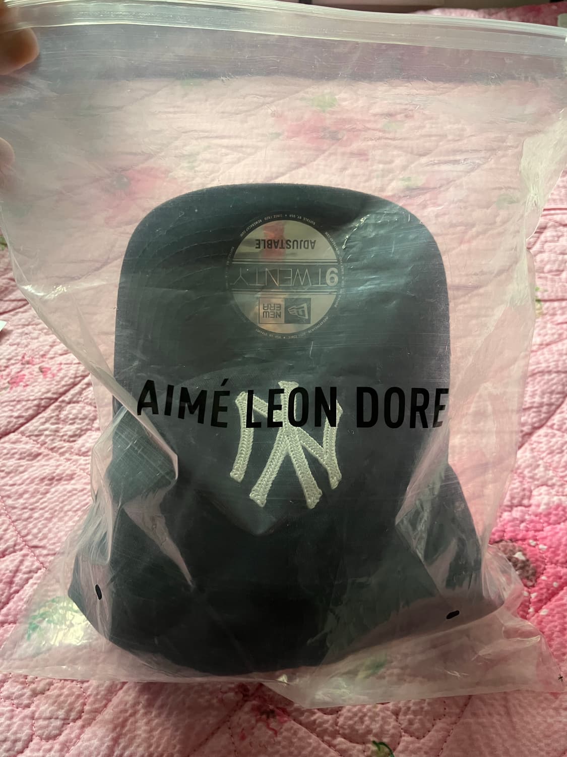 에임레온도르 뉴에라 체인스티치 양키스 캡 navy 상품이미지1