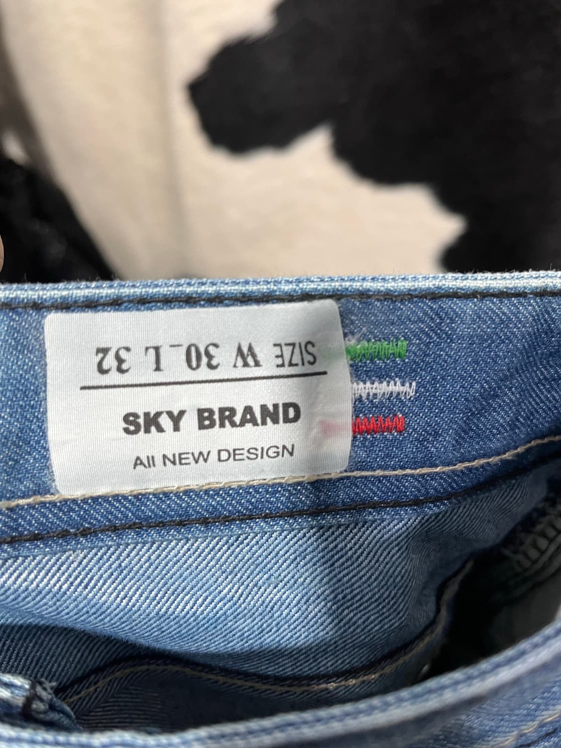 디젤 포켓 자수 데님팬츠 상품이미지2