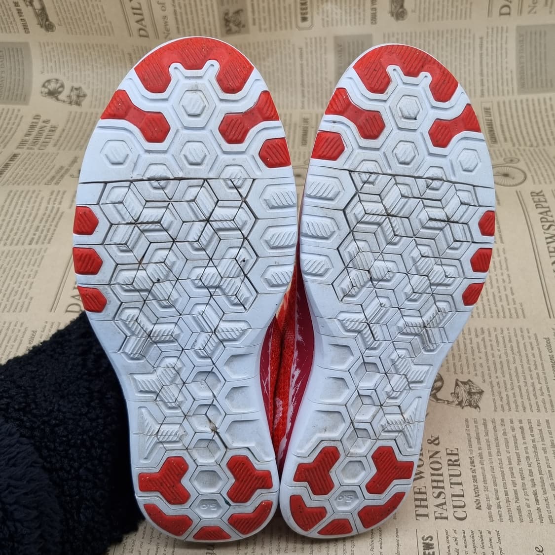 나이키 프리 런 플라이니트 런닝화245 상품이미지3