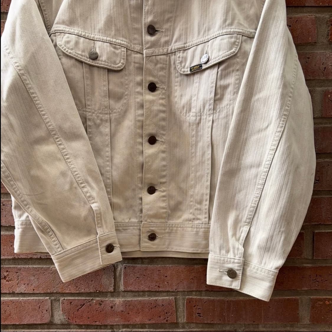 80~90s 리 Lee Riders 오프화이트 데님 자켓 상품이미지4