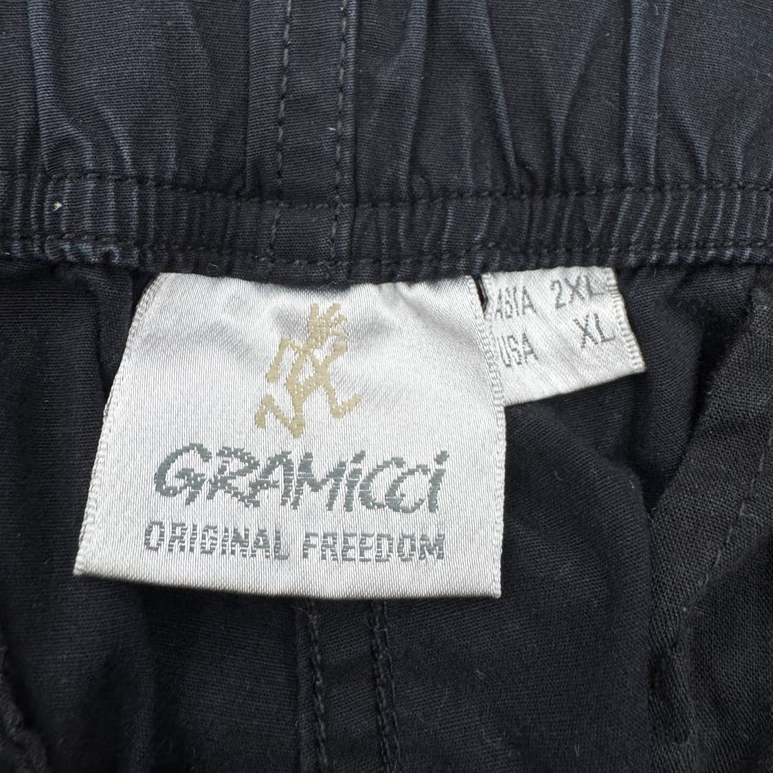 그라미치 더블니 코튼 벨티드 팬츠 블랙 상품이미지8