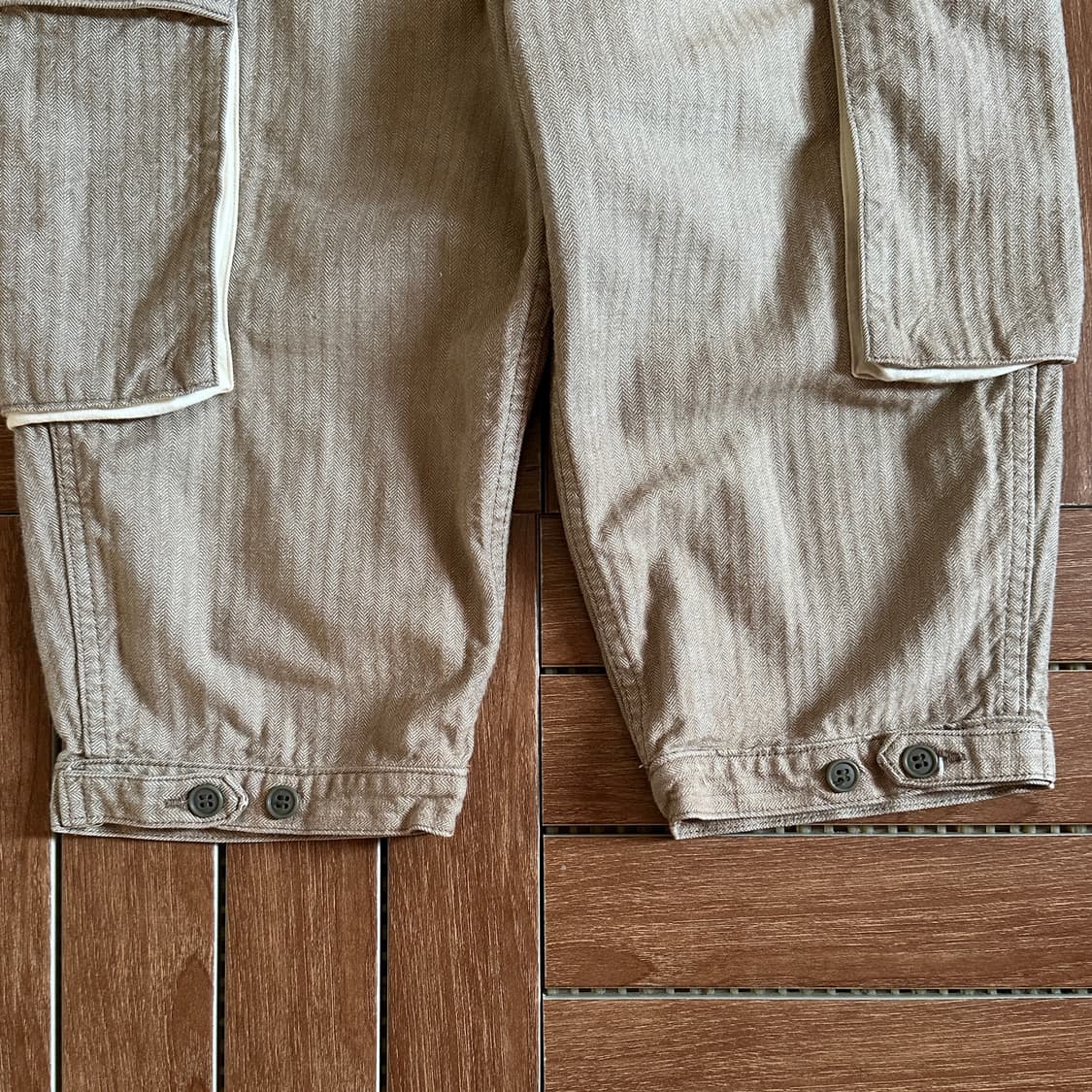 Fullcount herringbone cargo shorts 상품이미지3